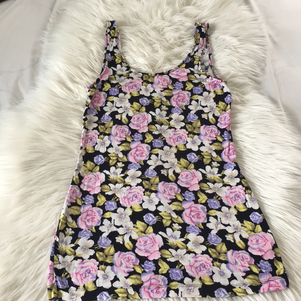 Free People floral bodycon dress XS